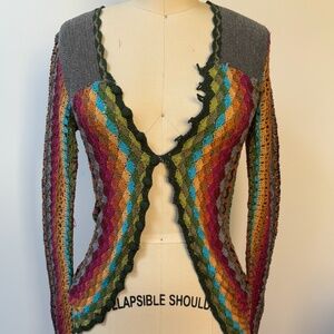 Forever 21- Y2K Boho Sweater